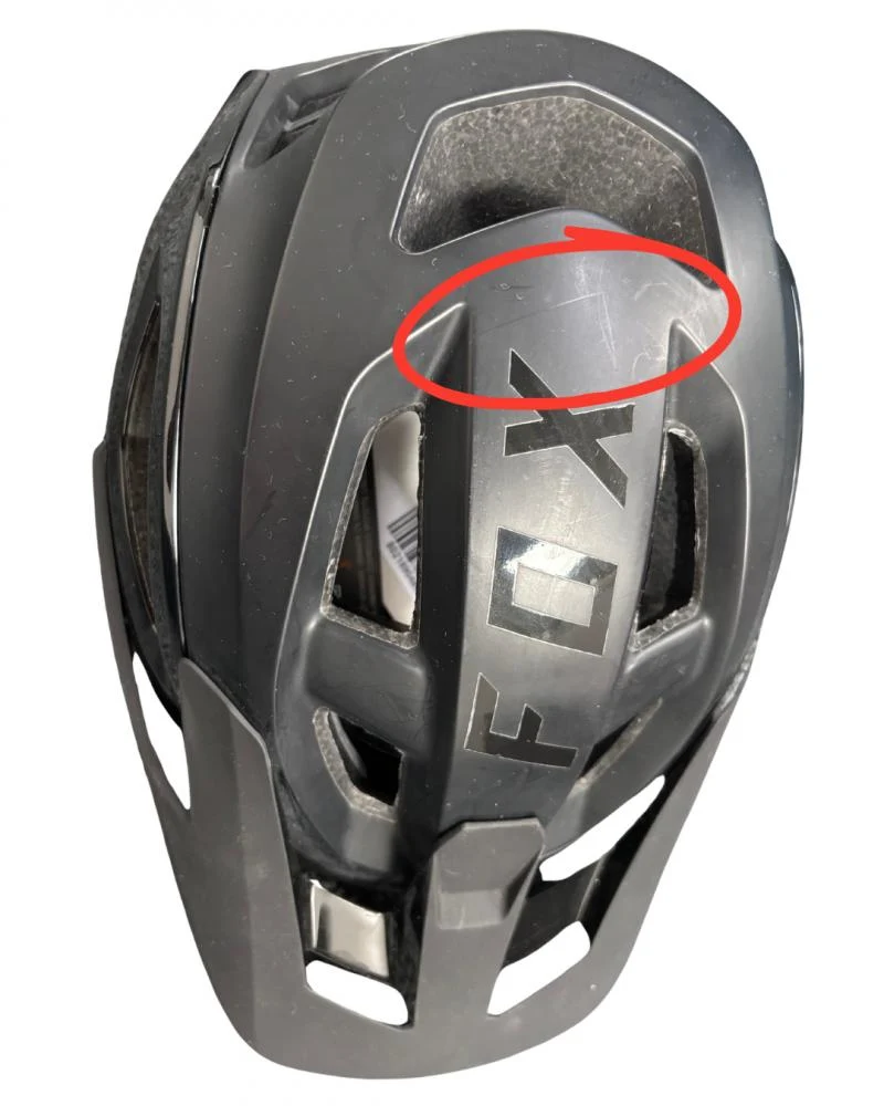 Retoure: Fox Speedframe Pro CE Trail Helm black Größe S