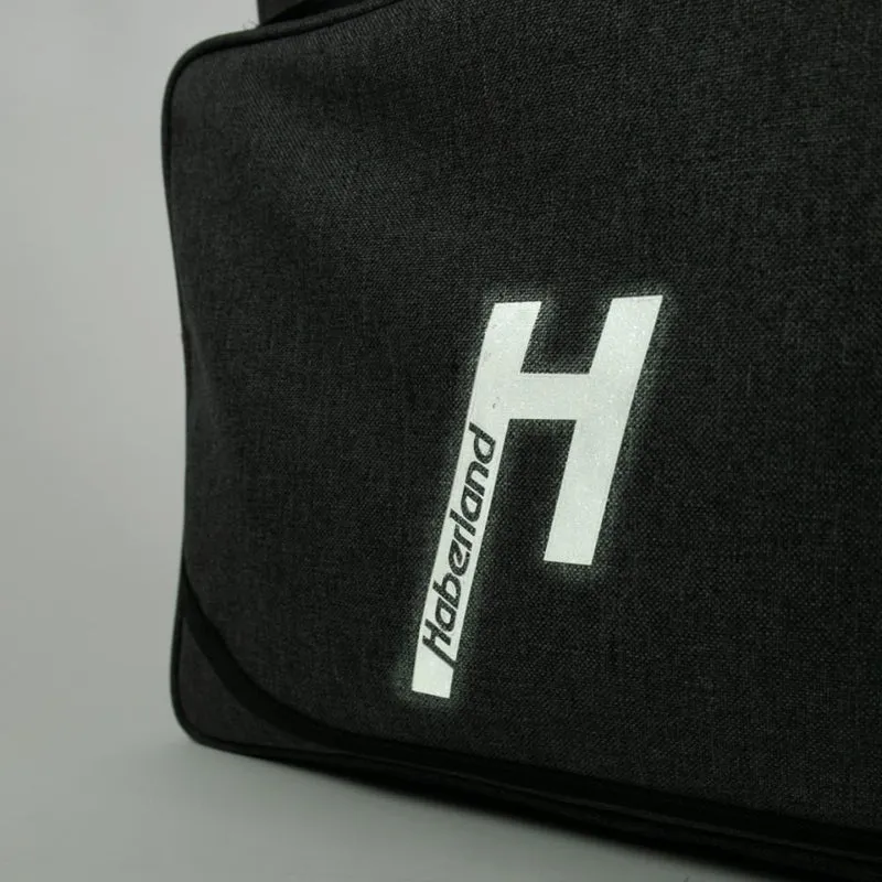 Haberland Frontträger-Tasche Office anthrazit - geräumige Laptop- & Bürotasche für KLICKfix