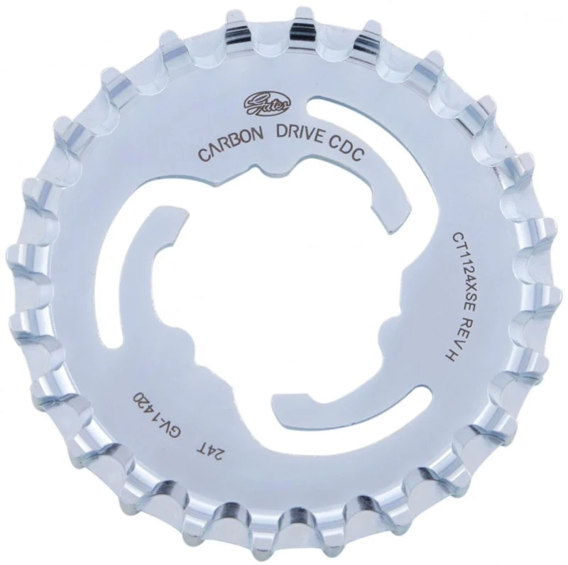Gates CDC CenterTrack Riemenscheibe hinten 24 Zähne für Alfine Nexus und Sturmey-Archer