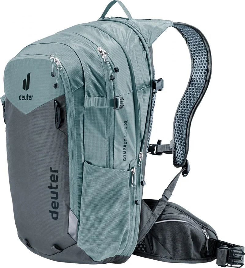 Deuter Compact 12+3 SL Fahrradrucksack 12-15 Liter - Damen MTB Rucksack mit Airstripes-Rückensystem