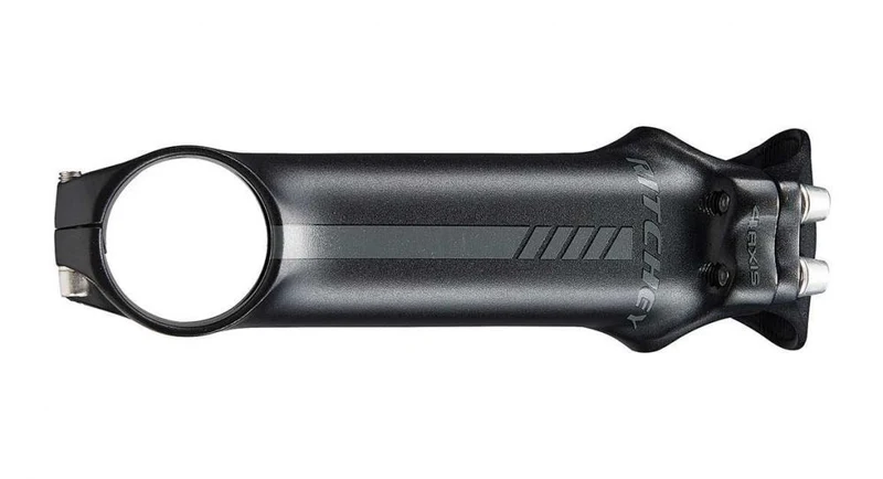 Ritchey Comp 4-Axis-44 Vorbau 1 1/4", 31,8 mm, 70 mm, 17°, BB Black, 3D-geschmiedetes 6061 Aluminium, 44 mm breite 4-Schrauben-Klemmung, kompatibel mit Carbon- und Aluminiumlenkern