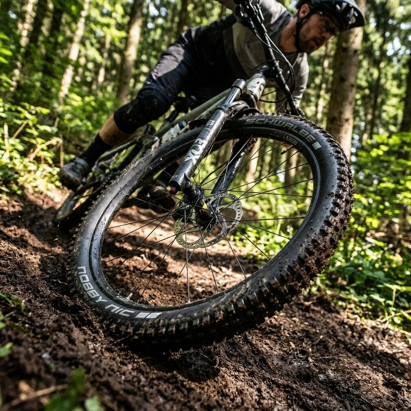 Schwalbe Reifen Nobby Nic 27.5x2.40 Zoll 60-584 schwarz TLR faltbar