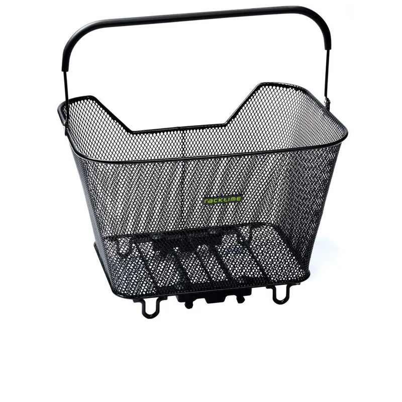 racktime Korb Bask-it 2.0 large 23 Liter schwarz 43x29x31 cm - Gepäckträgerkorb