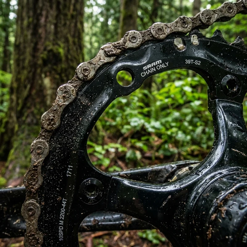 SRAM MTB Kettenblatt 2x10 BB30 39T - präziser Antrieb für dein Mountainbike