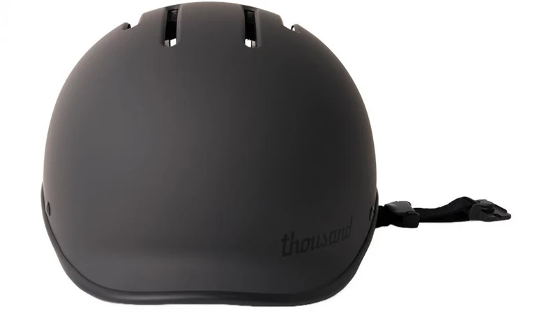 Thousand Heritage 2.0 Fahrradhelm Stealth Black S (54 - 57 cm) - stilvoller Urban-Helm mit Magnetverschluss, Belüftung, abnehmbares Visier