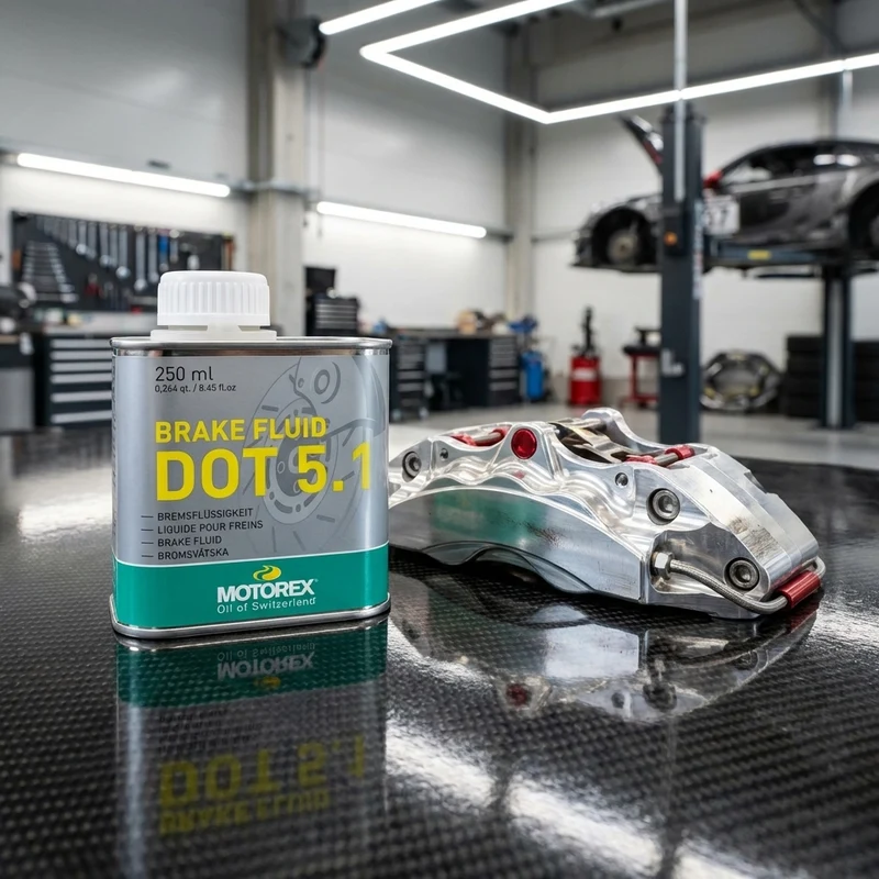 MOTOREX Bremsflüssigkeit BRAKE FLUID DOT 5.1 250 ml - Nasssiedepunkt 180 °C für maximale Sicherheit