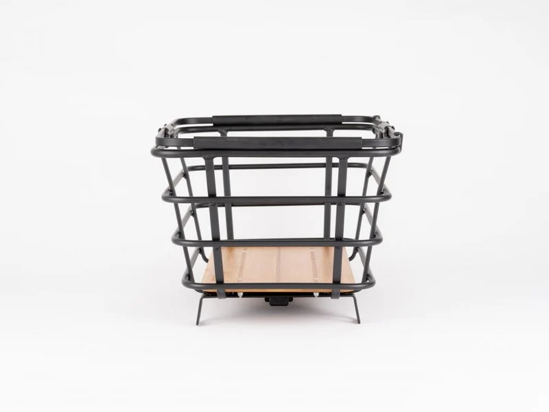 AtranVelo Fahrradzubehör Fahrradkorb Epic Shopper mit AVS-System schwarz 29x40x20 cm - Anhänger