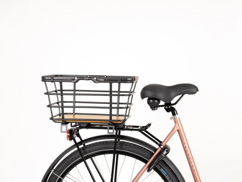 AtranVelo Fahrradzubehör Fahrradkorb Epic Shopper mit AVS-System schwarz 29x40x20 cm - Anhänger
