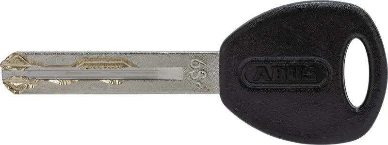 ABUS YARNIT 4004K/110 Textil-Kettenschloss - Denim Blue, 110 cm, 24 mm, 880 g, Security Level 7, Anti-Picking-Zylinder