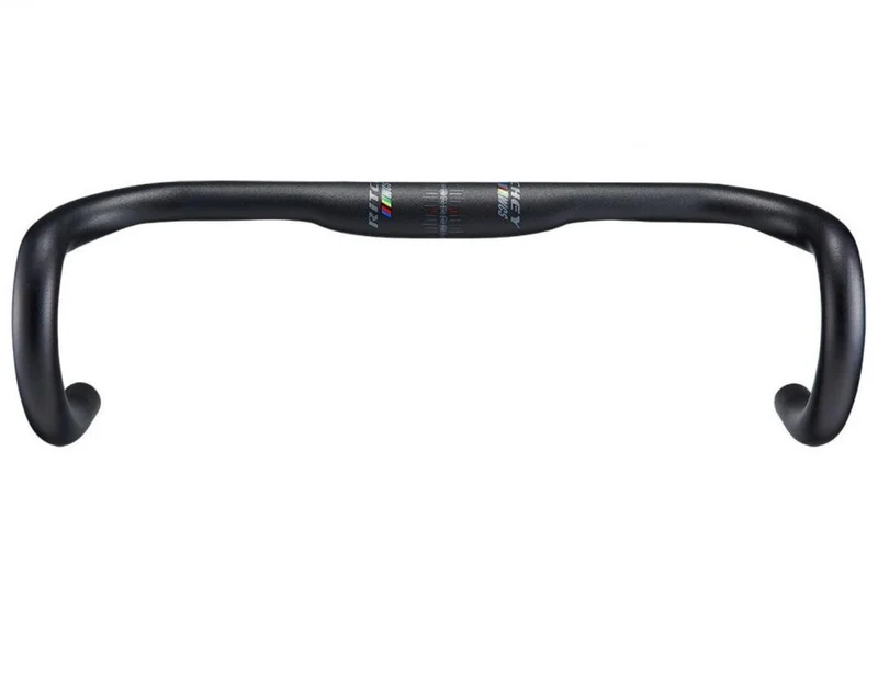 Ritchey WCS Streem Drop Lenker 31,8 mm, 46 cm Breite, 128 mm Drop, 73 mm Reach, 5° Backsweep, 2° Flare, interne Zugverlegung, kompatibel mit Shimano Di2 EW-RS910, blatte
