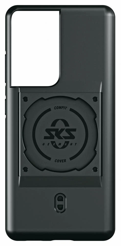 SKS COMPIT Cover Samsung Galaxy S21 Ultra 5G  Stoßdämpfende Handyhülle mit Bajonettaufnahme für sichere Montage am COMPIT oder +COM/UNIT System