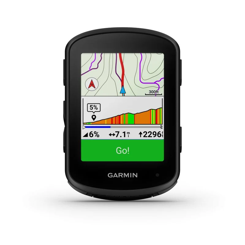 Garmin Edge 840 Fahrradcomputer mit 2,6" Touchscreen, Multi-Frequenz GPS, bis zu 42 Std. Akkulaufzeit, ClimbPro Funktion, vorinstallierte Fahrradkarte