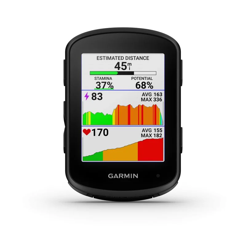Garmin Edge 840 Fahrradcomputer mit 2,6" Touchscreen, Multi-Frequenz GPS, bis zu 42 Std. Akkulaufzeit, ClimbPro Funktion, vorinstallierte Fahrradkarte