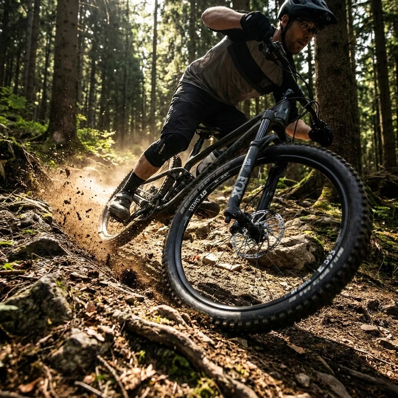 DT Swiss Felge Felge Felge E 593 27 - 5"" 28 Loch Schwarz - robuste Enduro-Felge mit 30 mm Maulweite - Felgen 27.5 Zoll