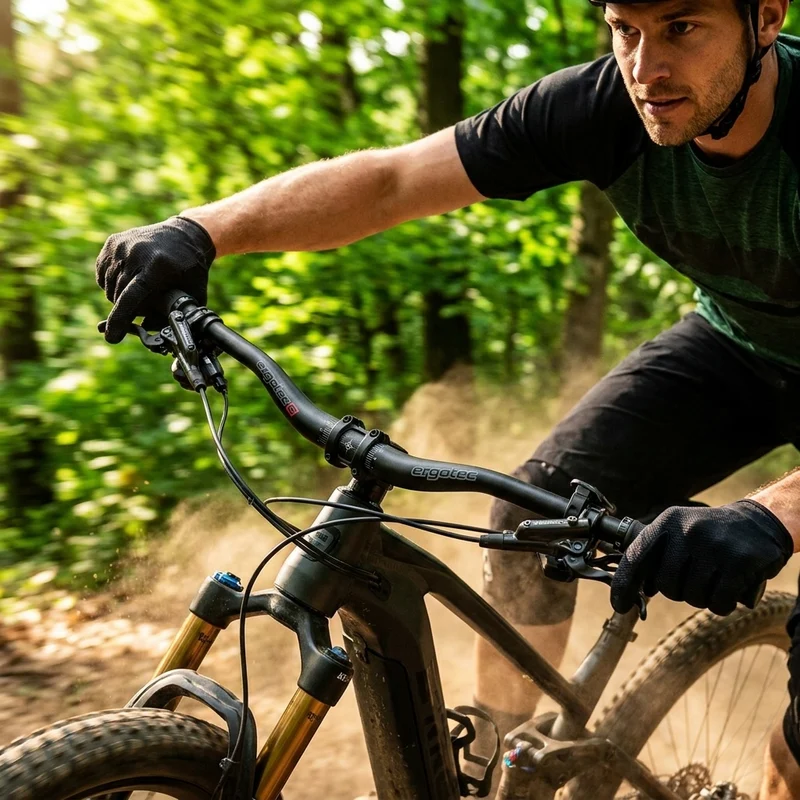 Ergotec Riser Bar 50 MTB-Lenker 780 mm - 35 mm Schwarz