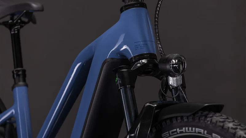 Cube Nuride Hybrid EXC 800 jeansblue´n´blue Trapeze 2026
