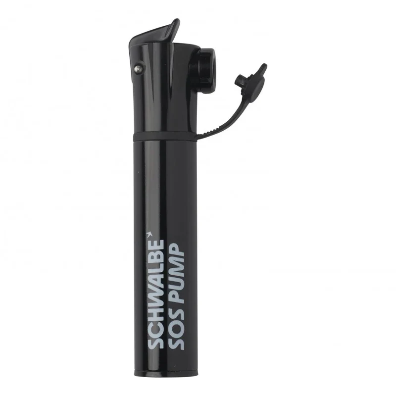 Schwalbe SOS Pump Minipumpe AV/SV/SCV 6 bar mit Rahmenhalter