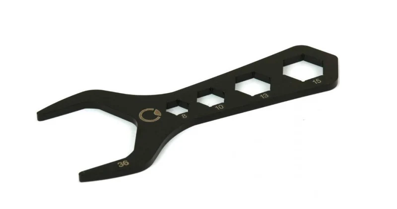 By,Schulz Multifunktionsschlüssel SW36 1 1/8" Maulschlüssel 4mm dick zum Einstellen von Steuerlagern