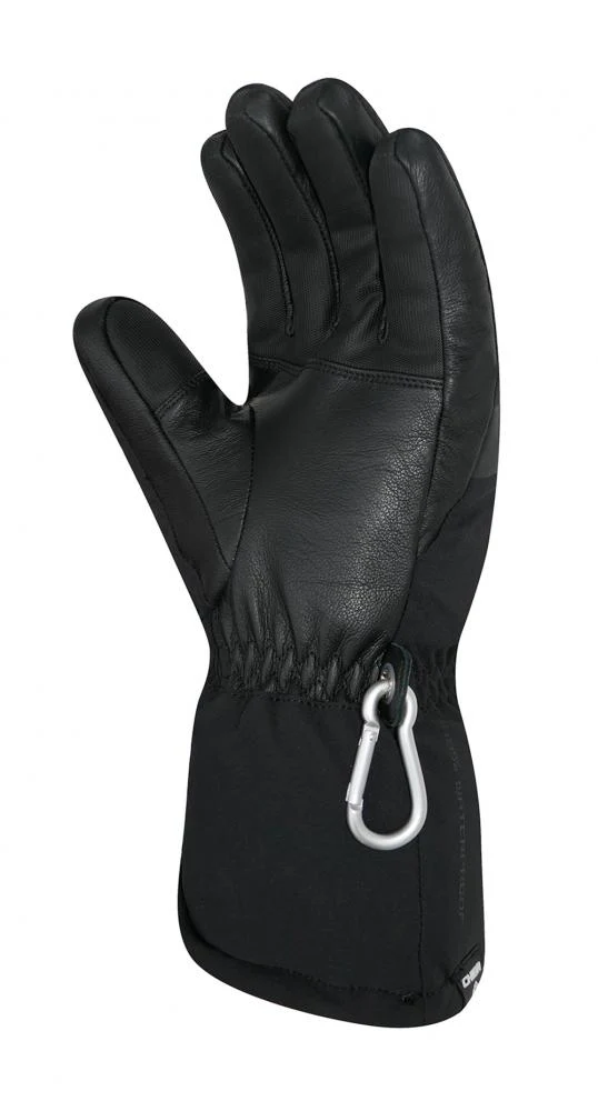 CHIBA Supersoft Finger - wasserdichte Winter-Radhandschuhe schwarz, Größe 10,5