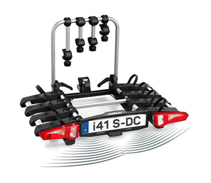 Uebler i41 S-DC Kupplungsträger für 4 Fahrräder
