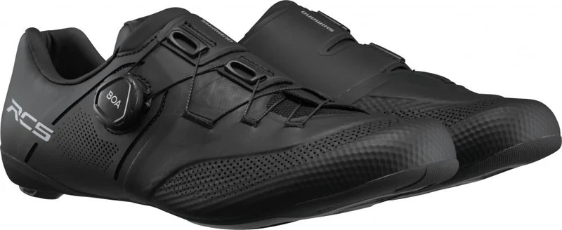 SHIMANO Fahrradschuhe RC503 Herren Damen Road SPD SL Größe 42 breit Schwarz