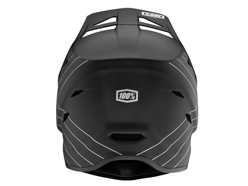 100% Status helmet XXL black - leichter Fullface-Helm mit maximalem Schutz