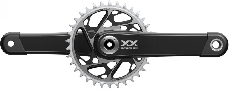 SRAM XX SL Eagle T-Type Kurbelgarnitur 165 mm / 174 mm - ultraleichte Performance für 1x12-Antriebe