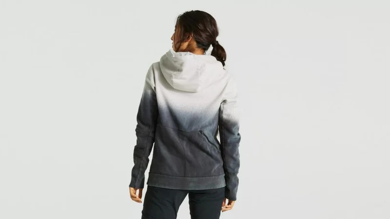 LEGACY SPRAY PULL-OVER HOODIE WMN DOVGRY M - Damen Kapuzenpullover Grau