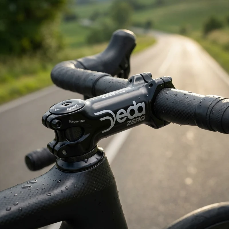 Deda Vorbau Zero2 OS 90 mm polish on black