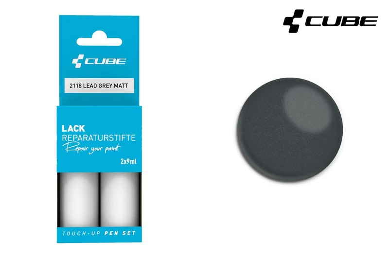 Cube Lackstift Set LEAD GREY matt 2118