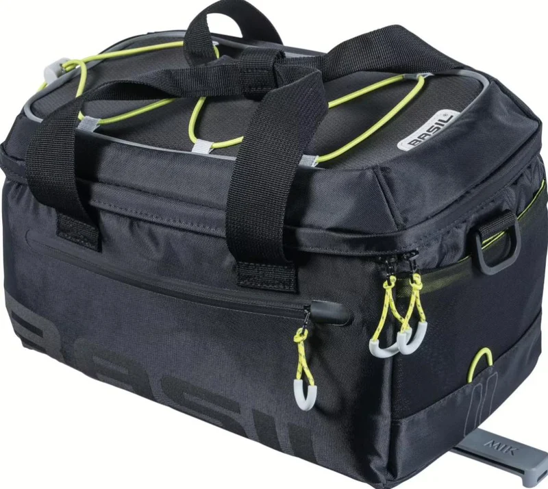 Basil Gepäckträgertasche Miles MIK 2.0 - 7 Liter - 29 5x18x17 5 cm IPX3 wasserdicht