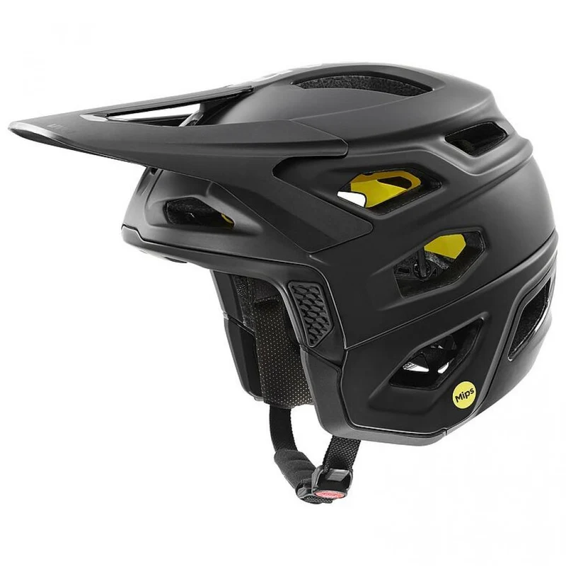 Uvex Revolt MIPS MTB-Helm all black matt 57-61 cm - MIPS, abnehmbarer Kinnbügel, 16 Lüftungen, EN 1078