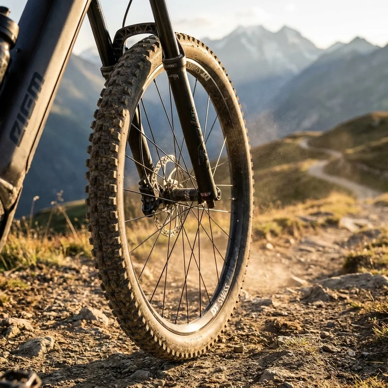 DT Swiss Speiche Alpine III 2.34mm / 286mm schwarz - extra robuste E-Bike & Tandem-Speiche - Speichen