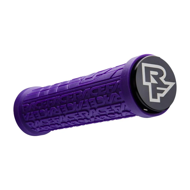Race Face Grippler Lock-On Griff, 30mm, purple lila - maximaler Halt und Kontrolle