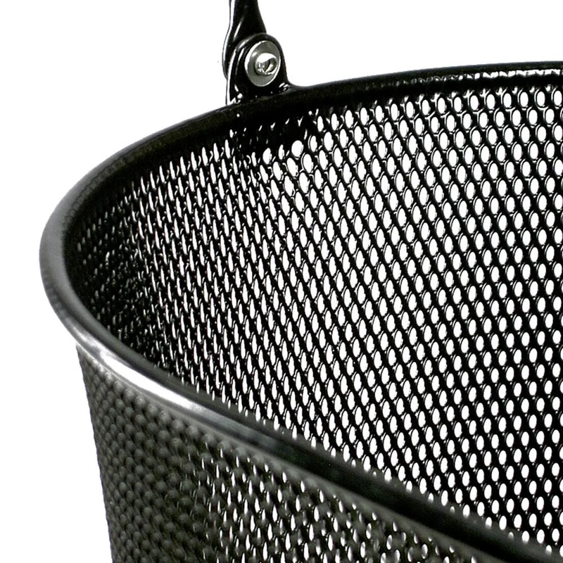 Klickfix Fahrradkorb Oval Plus schwarz ohne Lenkeradapter 25x36x27 cm