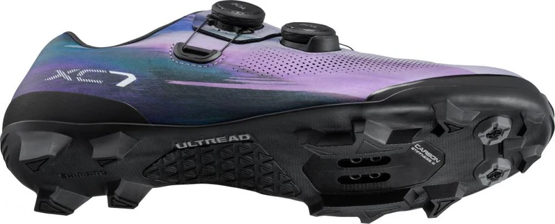 SHIMANO Fahrradschuhe XC703 Herren/Damen MTB SPD Größe 40 Lila