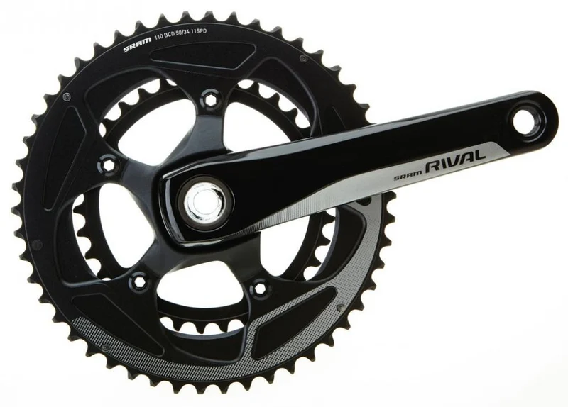 SRAM Kurbelsatz Rival 22 170 mm GXP 50-34T - Effiziente Rennrad-Performance