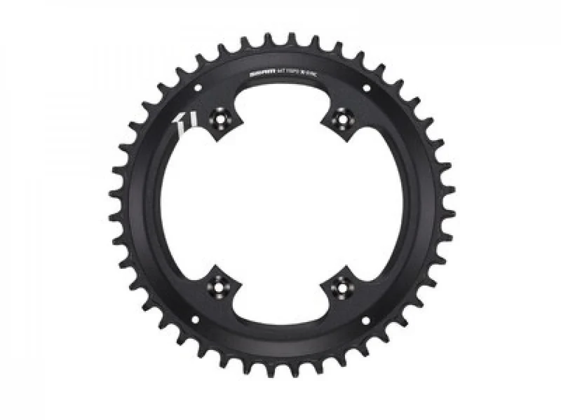SRAM X-Sync Road Kettenblatt 44T asymmetrisch - 1-fach Rennrad Chainring für optimale Kettenhaltung