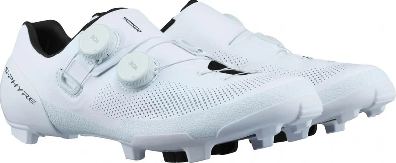 SHIMANO RX910 SPD Gravel Schuh 41 White - maximale Kraftübertragung für Performance-Fahrer