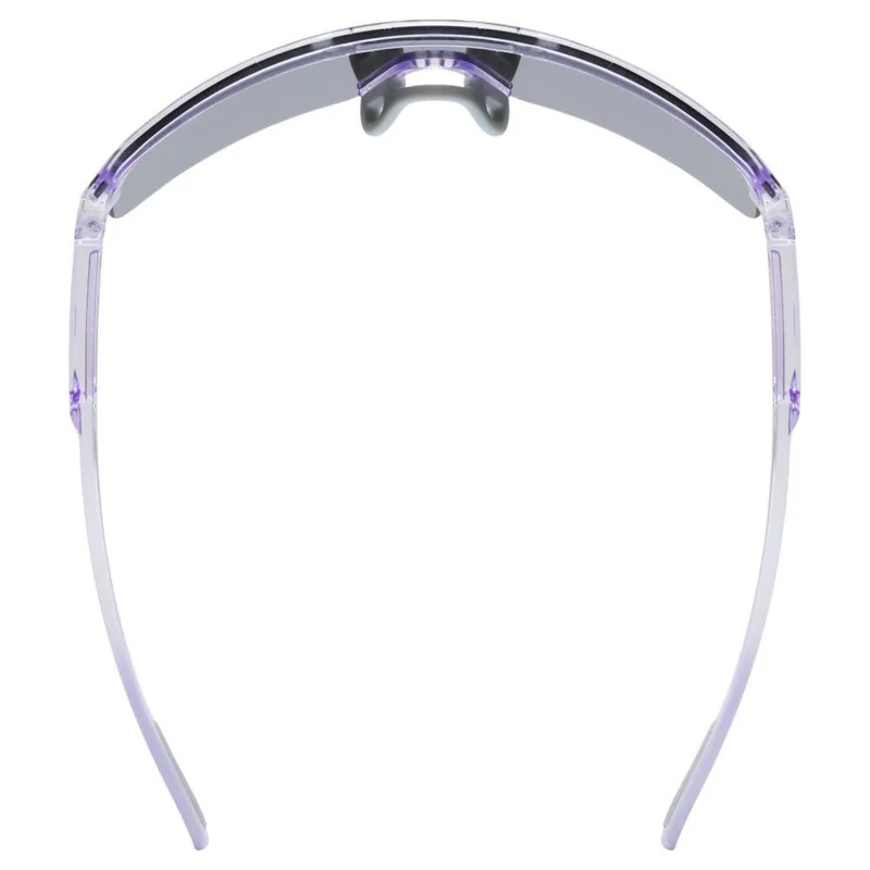 uvex Dyrt Clear - Mirror Red Sportbrille, Einheitsgröße