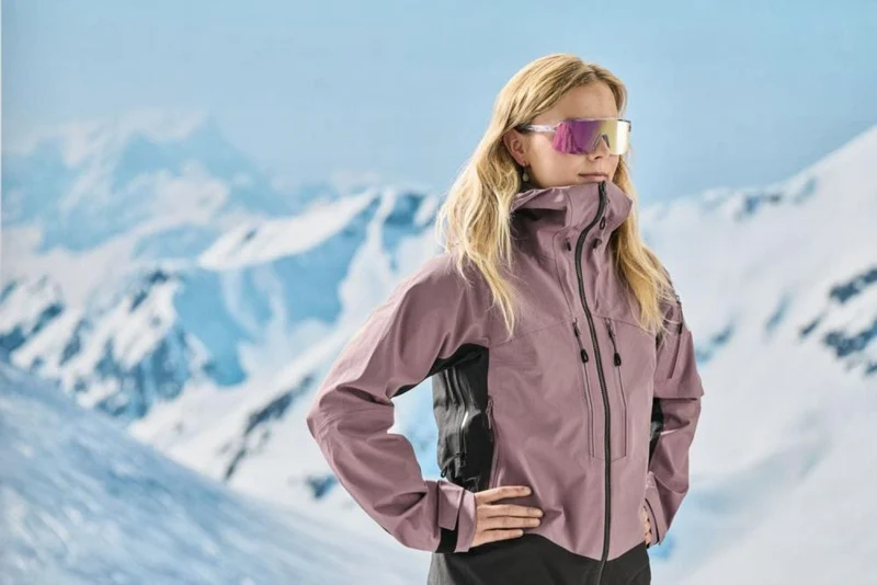 uvex Dyrt Clear - Mirror Red Sportbrille, Einheitsgröße