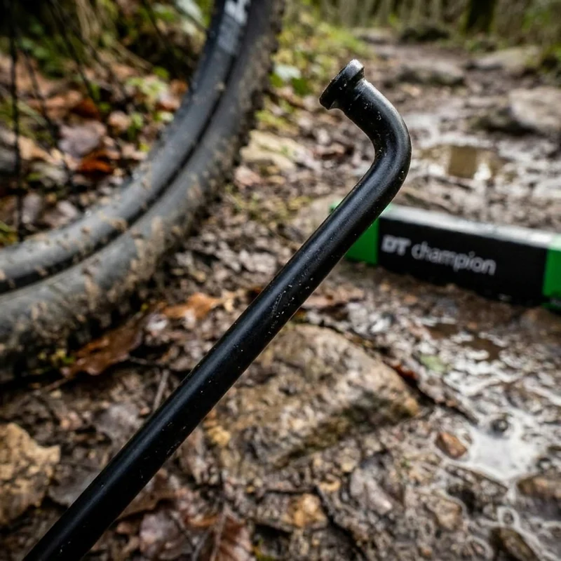 DT Swiss Speiche Champion 2.0 VE100 schwarz 252 mm - robuste Radspeiche für Straße & MTB