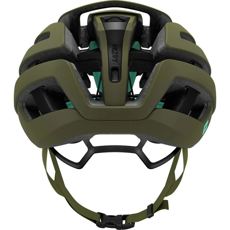 LAZER Helm Z1 KinetiCore Road Matte Pine Green S - leichter Aero-Rennradhelm