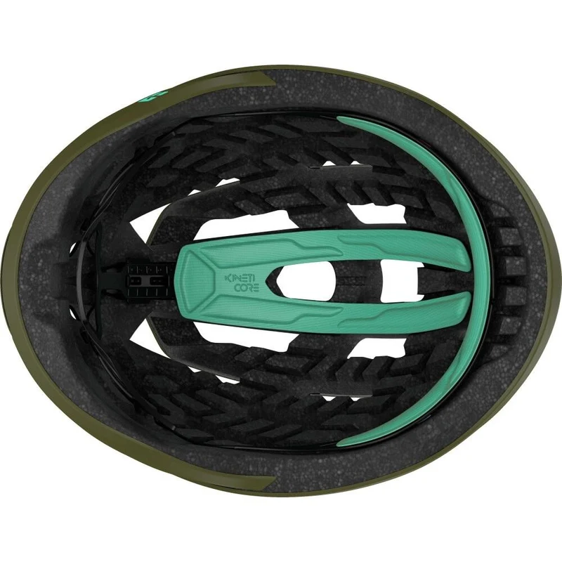 LAZER Helm Z1 KinetiCore Road Matte Pine Green S - leichter Aero-Rennradhelm