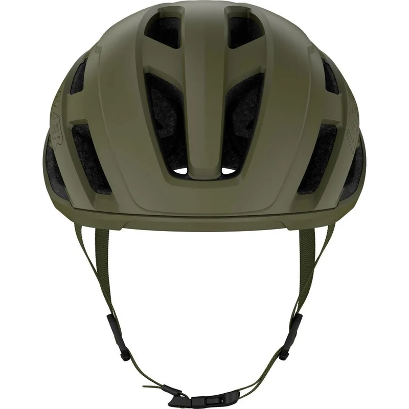LAZER Helm Strada KinetiCore Road Matte Pine Green L (58-61 cm) - sicherer & komfortabler Rennradhelm