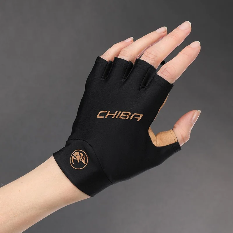 CHIBA ECO Glove Pro - Radhandschuhe schwarz XS, recycelt, gepolstert, atmungsaktiv