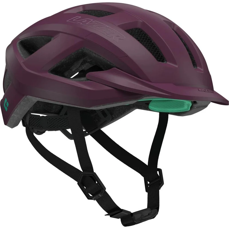 LAZER Cerro KinetiCore matte tyrian S (52-56) - sicherer, komfortabler Fahrradhelm