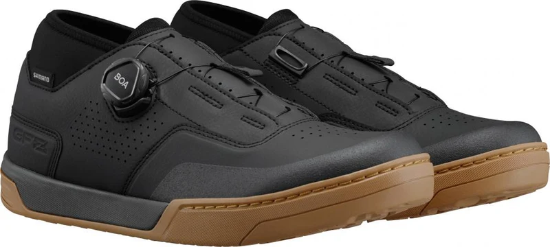 SHIMANO Fahrradschuhe GF800 Herren/Damen MTB FLATPEDAL Fahrradschuhe Größe 44, Schwarz