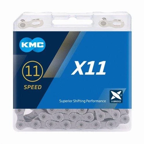 KMC KETTE X11R GRAU 1/2 X 11/12 118GL