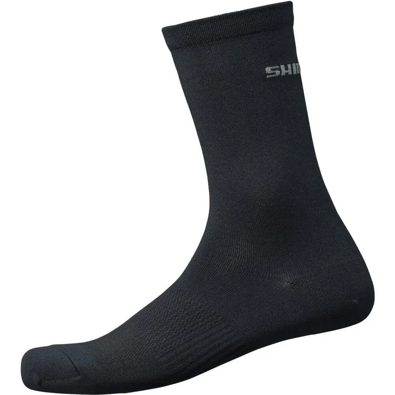 SHIMANO PERFORMANCE SOCKS BLACK Größe S/M BLACK - atmungsaktive Radsocken aktuelle Generation